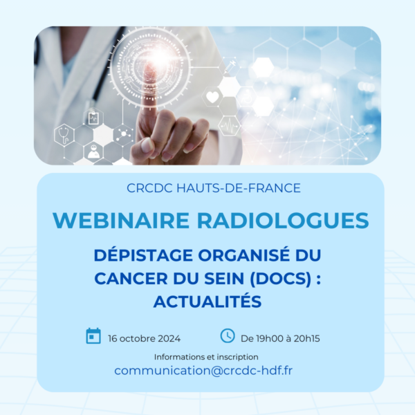 Webinaire Radiologues : Dépistage Organisé du Cancer du Sein – Actualités