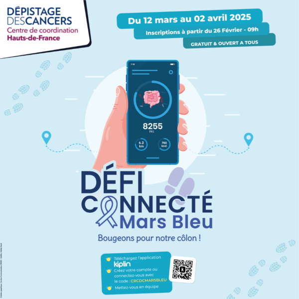 Défi connecté pour Mars Bleu 2025